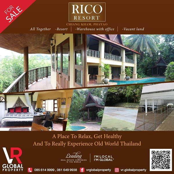 FOR SALE Rico Resort – Chiang Kham, Phayao Province